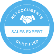 NetDocuments Sales Expert Badge