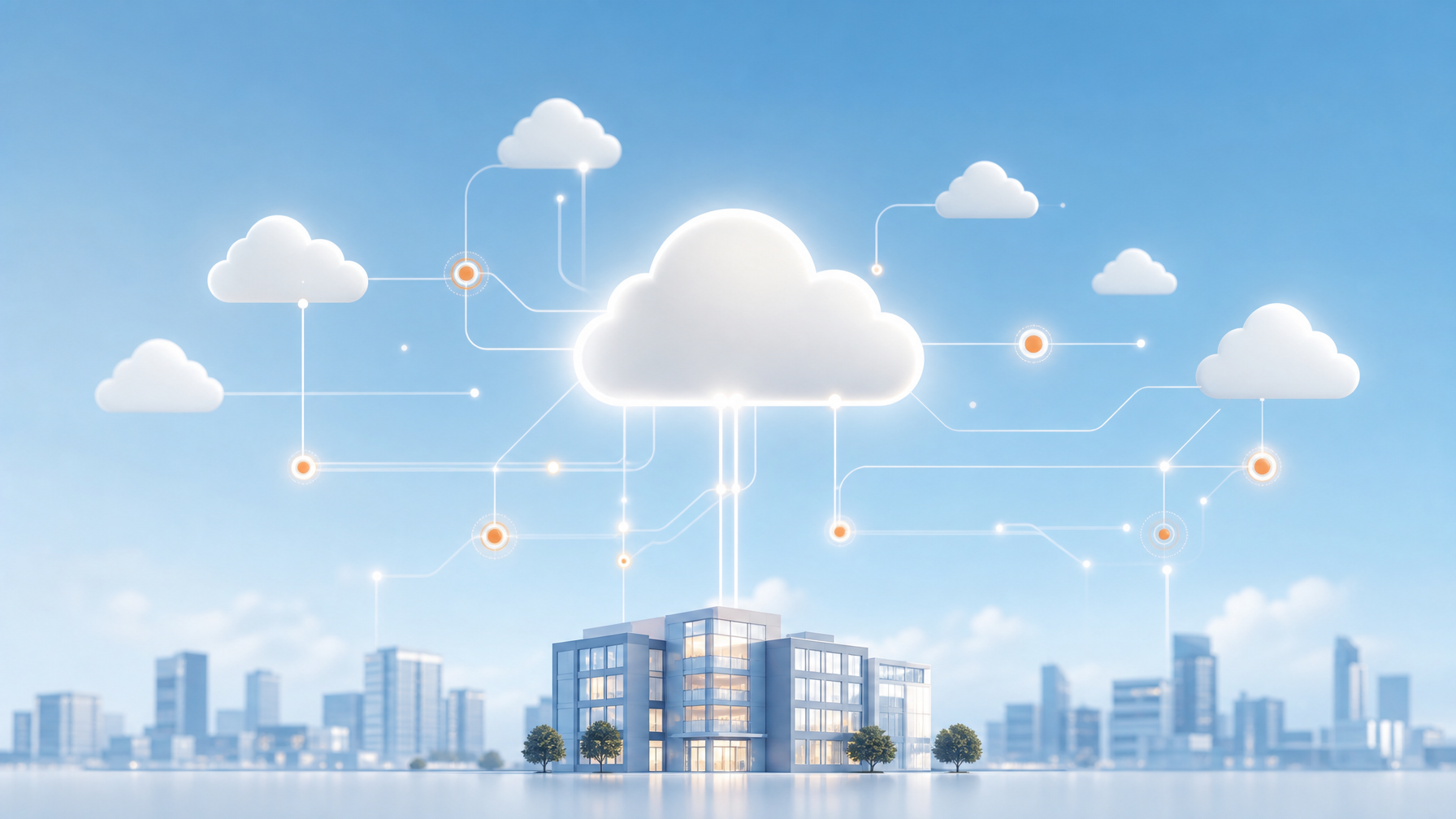 Cloud computing network visualization for small businesses