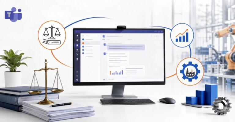 AI assistant in Microsoft Teams for legal, financial, and manufacturing teams