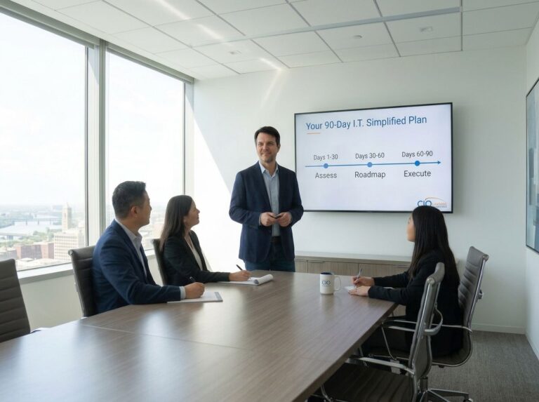 What a virtual cio actually does for a small business